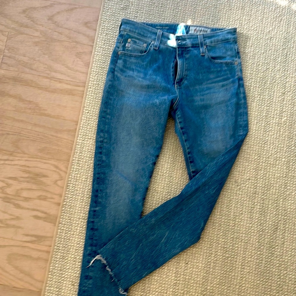 AG Farrah Skinny high rise jeans